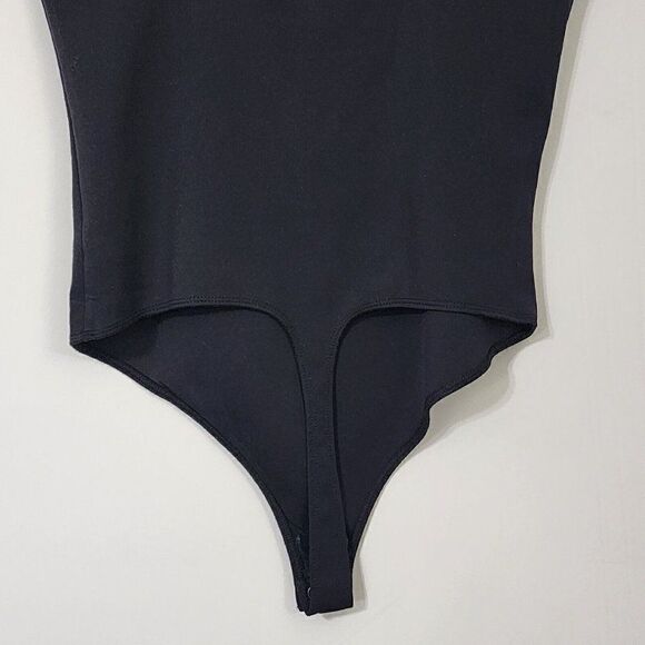 Nwot Good American Size 4/XL Black Scuba Tank Square Neck Bodysuit Women's - Picture 8 of 13